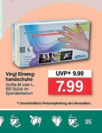 Famila Nord West Vinyl Einweg-handschuhe Angebot