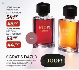 Galeria Jopp! Home Parfum Joop! Homme Edp Angebot