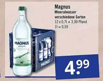 GetränkePartner Magnus Mineralwasser Verschiedene Sorten Angebot