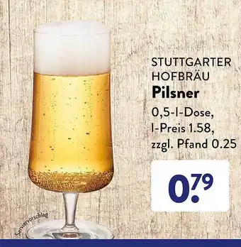Aldi Süd Stuttgarter Hofbräu Pilsner Angebot
