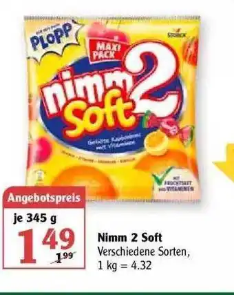 Globus Nimm 2 Soft Angebot