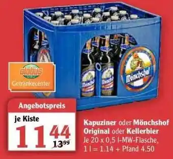 Globus Kapuziner Oder Mönchshof Original Oder Kellerbier Angebot