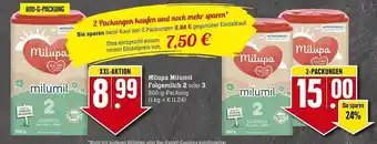 Scheck-in-Center Milupa Milumil Folgemilch 2 Oder 3 Angebot