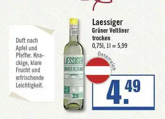 Zisch Laessiger Grüner Veltliner Trocken Angebot