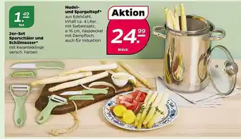 NETTO 2er Set Sparschäler Und Schälmesser, Nudel Und Spargeltopf Angebot