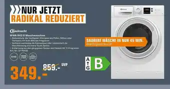 Saturn Bauknecht Wwa 843 B Waschmaschine Angebot