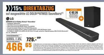 Saturn Lg Dsn8yg 3.1.2-dolby Atmos Soundbar Angebot