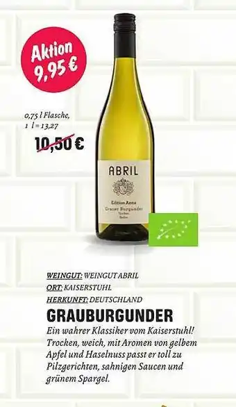 Temma Grauburgunder Angebot