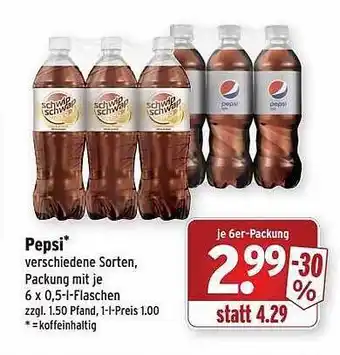 Wasgau Pepsi Angebot