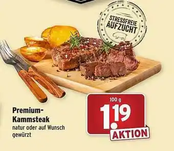 Wasgau Premium Kammsteak Angebot