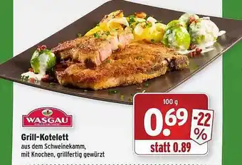 Wasgau Grill-kotelett Angebot