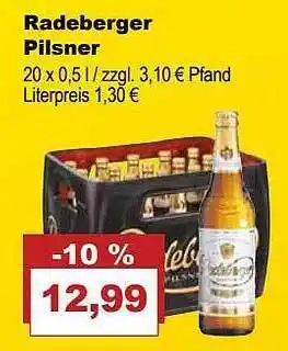 Bilgro Radeberger Pilsner Angebot