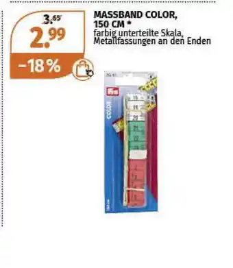 Müller Massband Color, 150 Cm Angebot