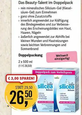 Reformhaus Das Beauty-talent Im Doppelpack Angebot