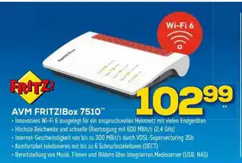 Euronics XXL Avm Fritz!box 7510 Angebot