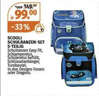 Müller Scooli Schulranzen Set 5 Teilig Angebot