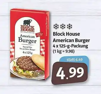 Markant Block House American Burger Angebot