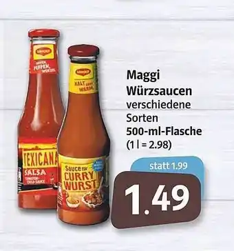 Markant Maggi Würzsaucen Angebot