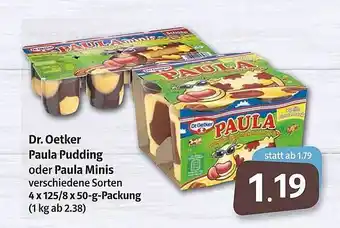 Markant Dr Oetker Paula Pudding Oder Paula Minis Angebot