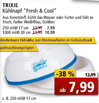 Zoo & Co Trixie Kühlnapf "Fresh & Cool" Angebot