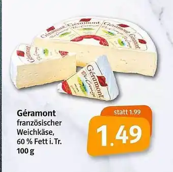 Markant Géramont 100 g Angebot