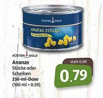 Markant Küsten Gold Ananas 236 ml Dose Angebot