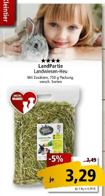 Zoo & Co LandPartie Landwiesen Heu 750g Angebot