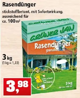 Thomas Philipps Rasendünger 3kg Angebot