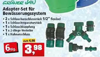 Thomas Philipps Grüner Jan Adapter Set für Bewässerungssystem Angebot