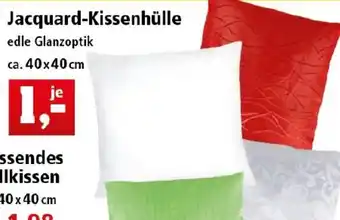 Thomas Philipps Jackquard Kissenhülle Angebot