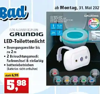 Thomas Philipps Grundig LED Toilettenlicht Angebot