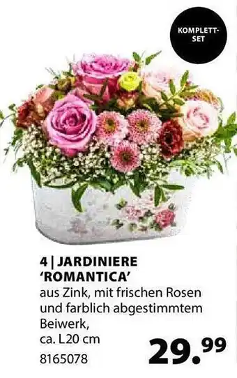 Dehner Jardiniere 'romantica' Angebot