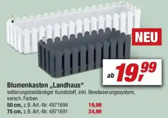 toom Baumarkt Blumenkasten ,,Landhaus" Angebot