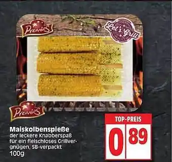 Edeka Premios Maiskolbenspieße Angebot