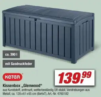 toom Baumarkt Keter Kissenbox ,,Glenwood" Angebot