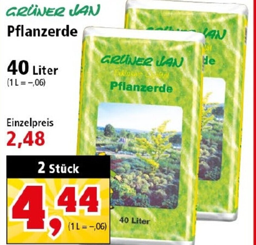 blumenerde gr�ner jan