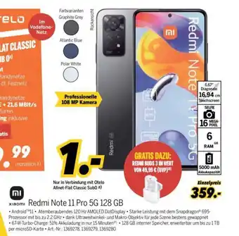 MEDIMAX Xiaomi Redmi Note 11 Pro 5G 128 GB Angebot