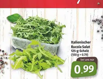 Markant Italienische Rucola Salat 125 g Schale Angebot