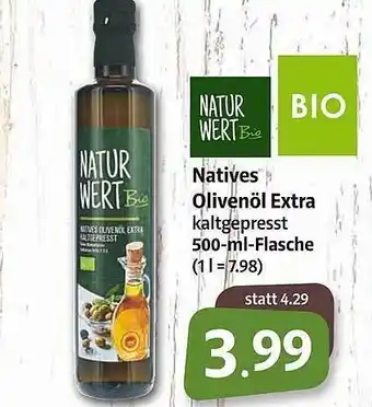 Markant Natur Wert Natives Olivenöl Extra 500 ml Angebot