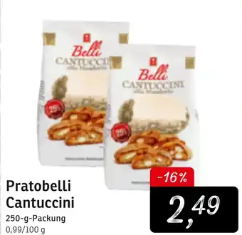 KONSUM Pratobelli Cantuccini 250g Angebot