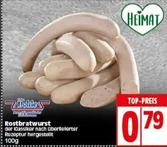 Elli Markt Dohle Rostbratwurst 100g Angebot