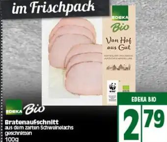 Elli Markt Edeka Bio Bratenaufschnitt 100g Angebot