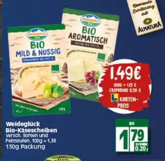 Elli Markt Weideglück Bio Kasescheiben 130g Angebot