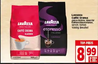 Elli Markt Lavazza Caffè Crema 1000g Beutel Angebot