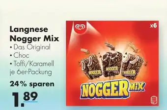 Handelshof Langnese Nogger Mix 6st Angebot