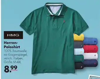 Handelshof HMG Herren-Poloshirt M-4XL Angebot