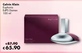 Travel Free Calvin Klein Euphoria edps 100ml Angebot