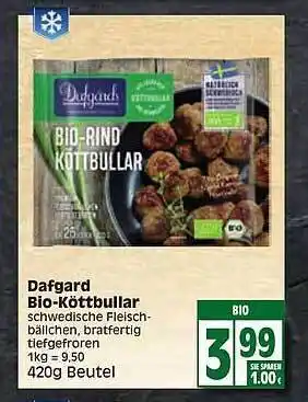 Edeka Dafgard Bio-köttbullar Angebot