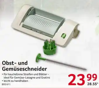 Selgros Obst und Gemüseschneider Angebot