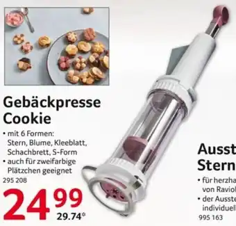 Selgros Gebäckpresse Cookie Angebot